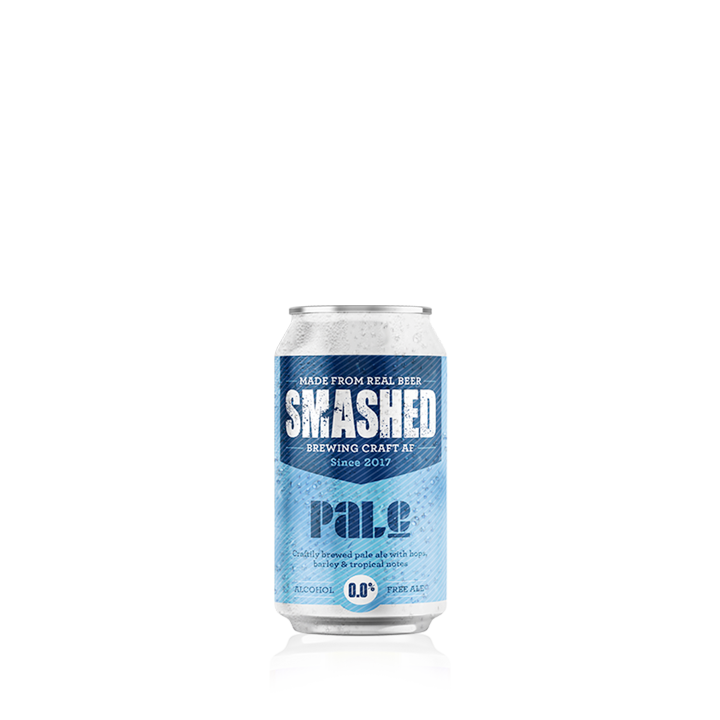 Award Winning Smashed Craft Pale Ale 0.0% AF Bottle 330ml x 12