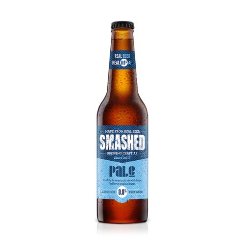 Award Winning Smashed Craft Pale Ale 0.0% AF Bottle 330ml x 12